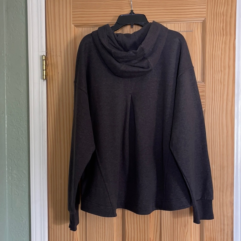 PrAna Cozy Hoody in gray, sz 2X, NWT - Picture 4 of 4